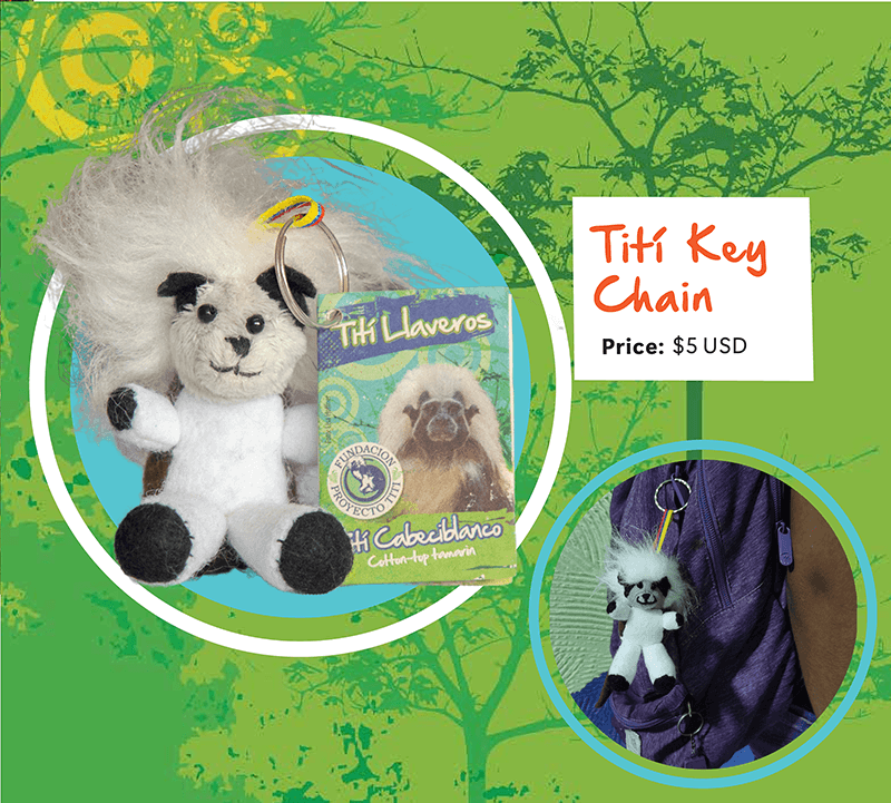 Tití Key Chain